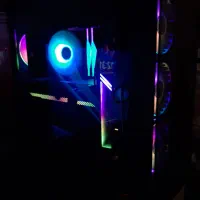 ستاپ گیمینگ اسمبل‌شده DDR5 با مانیتور ۲۷ اینچ