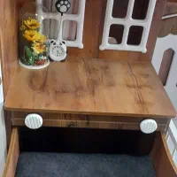 تخت دو طبقه کودک در حد نو|تخت و سرویس خواب|فردیس, شهرک ارم|دیوار