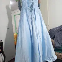 لباس مجلسی آبی آسمانی|لباس|قیامدشت - خاورشهر, |دیوار