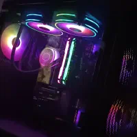 کیس سیستم کامپیوتر حرفه ای همراه با مانیتور|رایانه رومیزی|اسلام‌شهر, مظفریه|دیوار