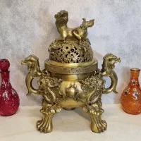 مجسمه های برنزی واتشدان  برنزی بزرگ