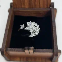 انگشتر اسپینری ماه ستاره (چرخشی)|بدلیجات|اصفهان, نقش جهان|دیوار