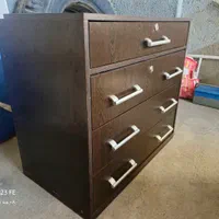 میز آرایش MDF با چهار کشو|تخت و سرویس خواب|سنندج, |دیوار
