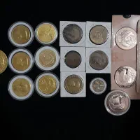 سکه مدال یادبود برنز