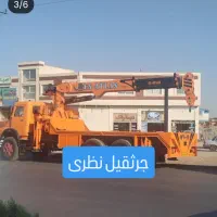 جرثقیل 15تن کفی 14متر دکل نظری