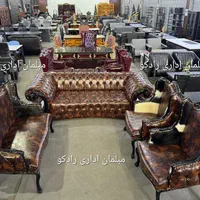 مبلمان اداری میز صنذلی تیم ست کلاسیک