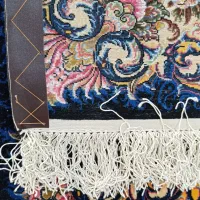 قالیچه طرح سالاری سورمه ای چله ابریشم ۵۵رج|فرش|کرج, اسدآباد|دیوار