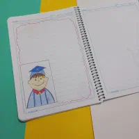 دفتر . دفتر مشق . دفتر نقاشی شده|لوازم التحریر|نیشابور, فردوس شمالی|دیوار