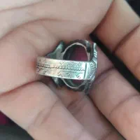 انگشتر عقیق با نگین یاقوت ،سختی ۹ رکاب دست ساز|جواهرات|داراب, |دیوار