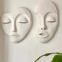 دکور تابلو قاب آینه لوستر آباژور مجسمه