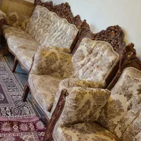 مبل چوبی سلطنتی|مبلمان خانگی و میز عسلی|سهند, |دیوار