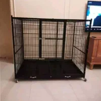 قفس سگ فلزی- لانه حیوانات-باکس سگ استانداردت-ضمانت