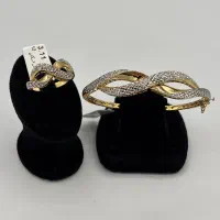 دستبند انگشتر طلا تراش ۱