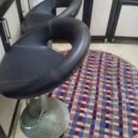 صندلی جکدار۲عدد|صندلی و نیمکت|آستانه اشرفیه, |دیوار