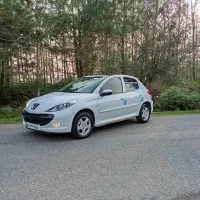 ۲۰۷ پانا ۱۴۰۰ بی رنگ کم کار بدون نقطه|خودرو سواری و وانت|تالش, تالش|دیوار