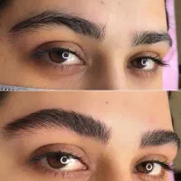 مدل برای آرایش دائم و میکرو