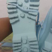 یک جفت پوتین ساقدار رنگ ابی|کیف، کفش، کمربند|ابهر, |دیوار