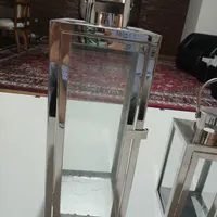 جا شمعی مدل فانوسی استیل نو|صنایع دستی و سایر لوازم تزئینی|تهران, سازمان برنامه|دیوار