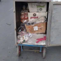 گاری چهار چرخ صندوق دار
