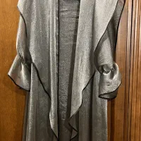 مانتو حریر مجلسی بلند|لباس|تهران, سعادت‌آباد|دیوار