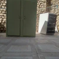 کمدفلزی وکابینت سه کشو وصندلی