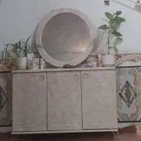 میز تلوزیون وآینه کنسول ست|مبلمان خانگی و میز عسلی|دزفول, |دیوار