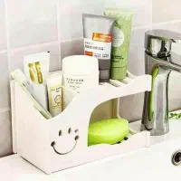 نظافت جا مسواکی و جا صابونی شلف نظم دهنده ضداب