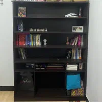 کتابخانه|کتابخانه، شلف، قفسه‌های دیواری|اندیشه, اندیشه فاز ۱|دیوار