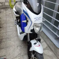 موتور برقی هیلتون باتری نو باتعمیر بدون گواهینامه|موتورسیکلت|کرج, آق تپه|دیوار