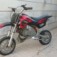 موتور مینی کراس ۵۰ سی سی بنزینی روشن در حد