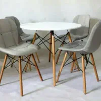 میز و صندلی ناهارخوری آریا لمسه A5/ ارسال از تهران