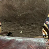 کیف چرم درجه یک قدیمی ضخیم|کیف، کفش، کمربند|فلاورجان, |دیوار