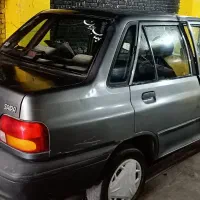 پراید خاکستری ۸9 کم کار تک برگ سند