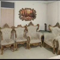 مبلمان سلطنتی9نفره چوب راش