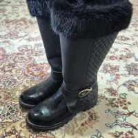 بوت چرم دخترانه