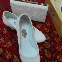 ست کیف و کفش عروس