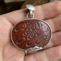 جفت مدال و انگشتر عتیقه دست‌ساز قدمت‌دار