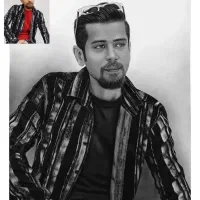 تابلونقاشی سیاه قلم چهره،رنگ روغن،مدارنگی دکوراتیو|تابلو، نقاشی، عکس|قم, آزادگان|دیوار