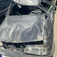 پراید مدل ۸۴ تصادفی