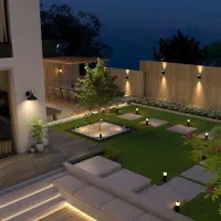 عمارت ۲۰۰۰ متر/۷ خواب/۱۵۰۰ حیاط سرسبز/قصرالدشت