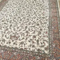 فرش امیرزاده دو تخته فرش 12 متری زمرد مشهد
