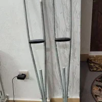 عصای زیر بغل / تنظیم ارتفاع/ آلومینیومی