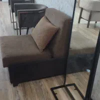 مبل۹ نفره و خواب شو ۱نفره و صندلی استیل درحدنو