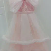 لباس مجلسی بچه گانه توری