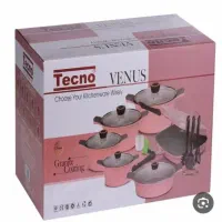 سرویس قابلمه تکنو صورتی