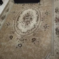 فرش مشهد کرم فندقی