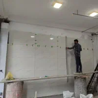 کاشی کاری چسبی وملاتی سرامیک کاری ،کاشیکاری،تخریب|خدمات پیشه و مهارت|تبریز, |دیوار
