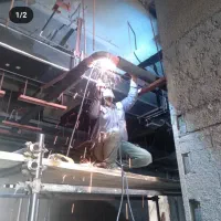 لوله کشی گاز . برشکاری