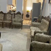 مبل چوب راش استیل|مبلمان خانگی و میز عسلی|ساوه, |دیوار