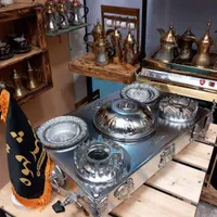 منقل پنج کاره زغالی گازی برقی